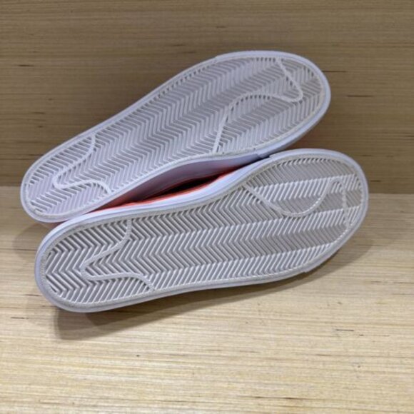 Nike Womens Toki Slip On Canvas Shoe Pink Sz 11 - Orange/Salmon Loafer Casual - Picture 6 of 7